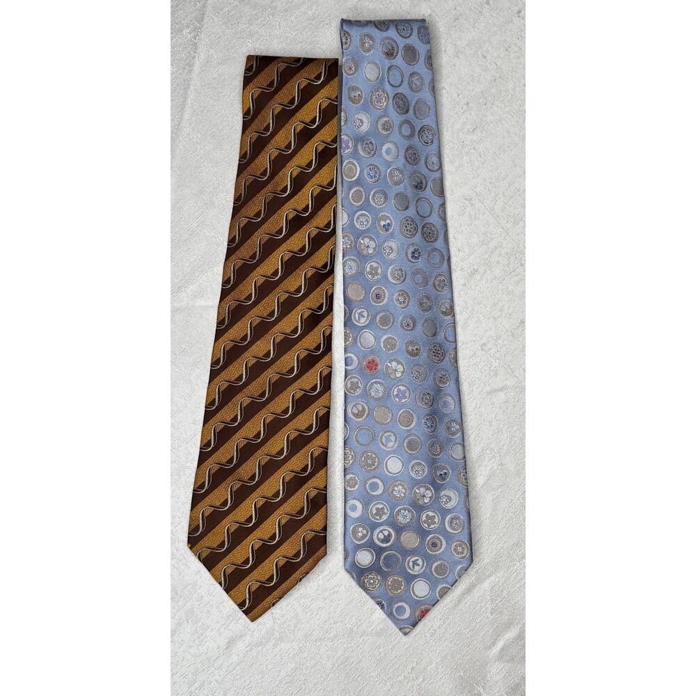 Lot of 2 Vintage Christian Lacroix Paris Ties Made in Italy